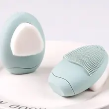 Cobblestone двусторонняя щетка для очистки пор мягкая щетка для волос силиконовая глубокое очищение лица щетка для мытья