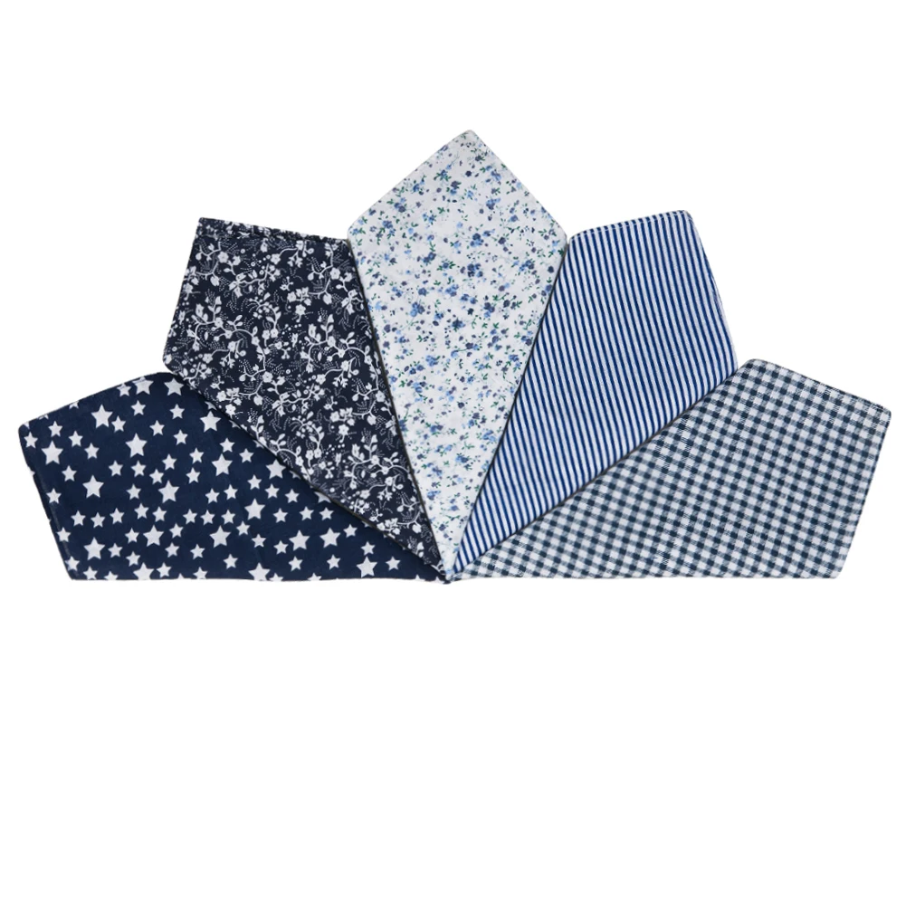 10/5PCs Fashion Square Cotton Lattice Handkerchief For Men The New Year Gift Colorful For Women Men Ladies Daily Accessories