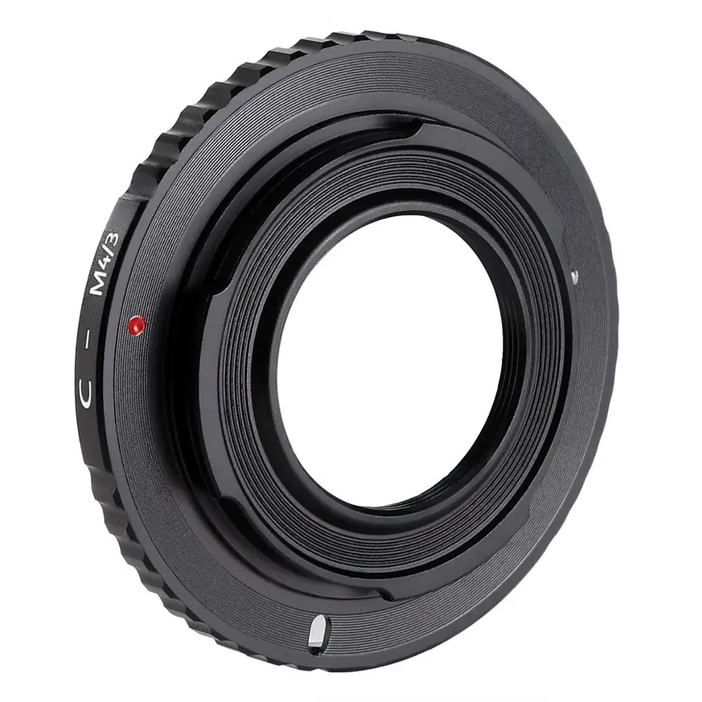 K& F адаптер для крепления камеры для C-Mount CCTV/Cine объектива для M4/3 MFT Olympus PEN и Panasonic Lumix беззеркального корпуса камеры