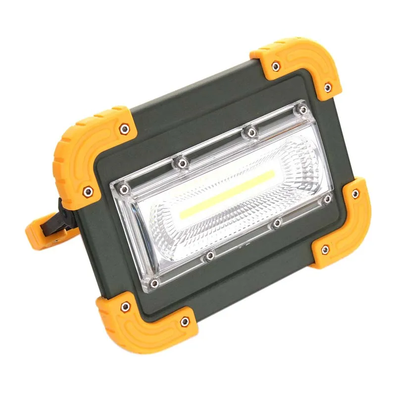 

ELEG-30W Portable Usb Led Camping Light Rechargeable Cob Led Flood Light Outdoor Light Outdoor Work Spot Light For Fishing Hikin