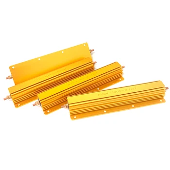 

300W Aluminum Power Metal Shell Case Wirewound Resistor 0.1R ~ 100R 0.1 0.5 1 2 2.5 3 4 5 6 8 10 20 50 100 ohm