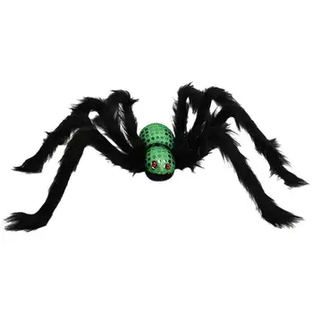 

Hunted House Creepy Bar Pranks Plush Spider Festival Party Props Realistic Big Halloween Decoration Hairy Indoor Outdoor
