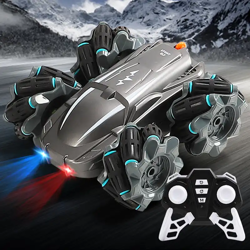 T17ミニrcスタントカードリフトロールオーバー360度回転車モデル高速リモートコントロール屋外車のおもちゃ子供 ラジコンカー Aliexpress