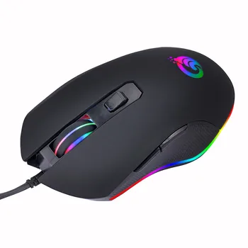 

Gaming Mouse Wired 6400DPI 4-level Adjustable Mice Gamer 7 Button RGB LED Color Backlit Opto-electronic Mouse For PC Pro Gamer
