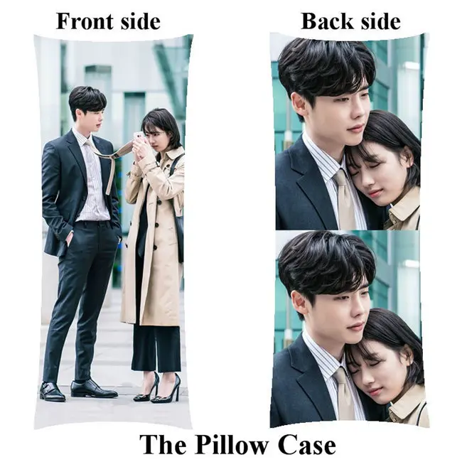 PillowCase Мальчик ли Чон сок длинный Чехол подушки для дома девушка обнимает тела только наволочка - Цвет: PillowCase