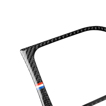 

1pcs Decoration Trim 1pc 1x 1* Carbon Inner Gear For Ford Mustang 2015-18