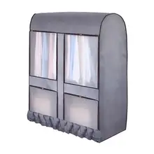 Предметы домашнего обихода напольная стоячая вешалка крышка сушильная Стойка Хранения пылесборников сумки Органайзер сумка для хранения одежды