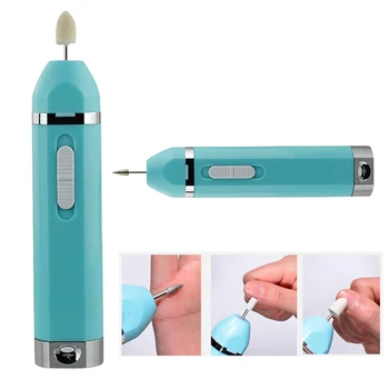 

Manicure Machine for Nail Polishing Grinding with Hair Remover 9 in 1 Nail File Kit Portable Electric Nail Drill Pen