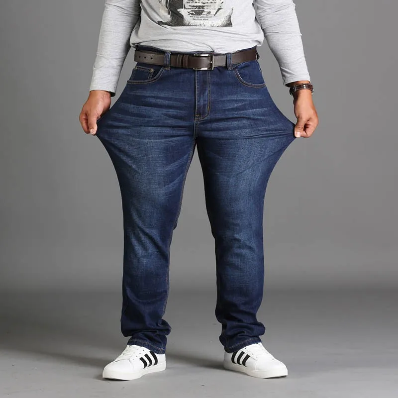 Regular Jeans For Men Stretch Denim Big 