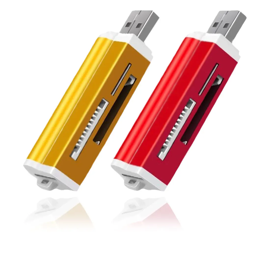 Кардридер Все в для Micro USB 2,0 кард-ридер адаптер для Micro TF M2 MMC MS PRO DUO