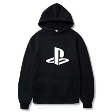 

New Men/Woman pullover PlayStation Hoodies Camouflage sleeve Jacket Hoody Winter Fleece PlayStation Sweatshirt Plus size XS-4XL