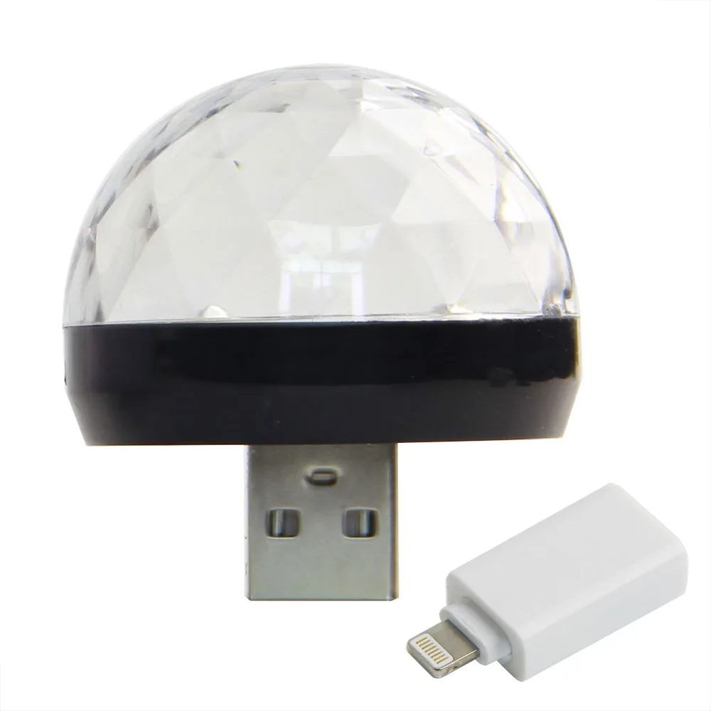 

USB Projector Atmosphere LED Light Lamps For Skoda Octavia A5 A7 2 Ford Rapid Fabia Yeti Superb BMW Mini Cooper R60 Accessories