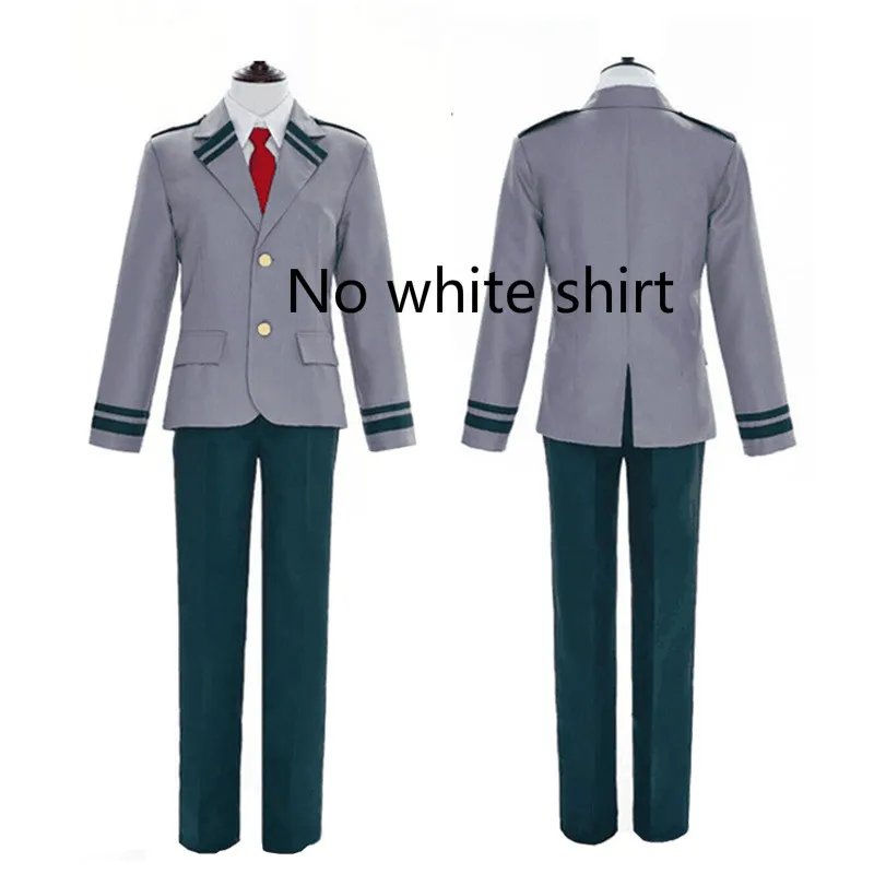 Аниме My Hero Academy Midoriya Izuku Bakugou Katsuki OCHACO URARAKA школьная форма косплей Boku No academic|Костюмы