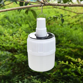 

Outdoor Bulb Rechargeable LED Emergency Lights Portable Tent Lamp Battery Lantern BBQ Camping Light For Patio/Porch Useful
