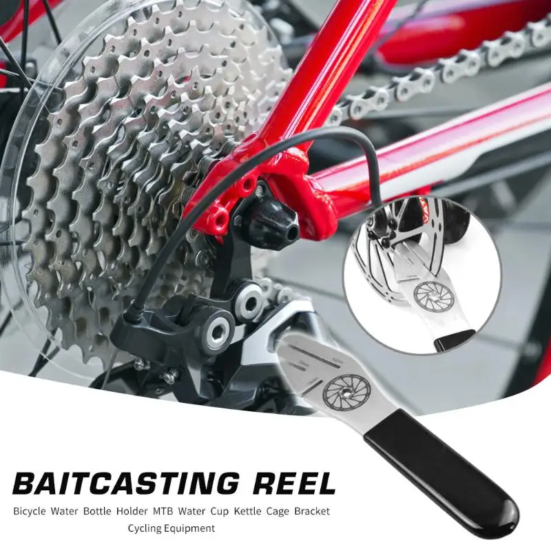 

Hot Sale Stainless Steel Bicycle Disc Brake Wrench Rotor Alignment Anti-slip Truing Tool Repair Kit Supplies Accessories