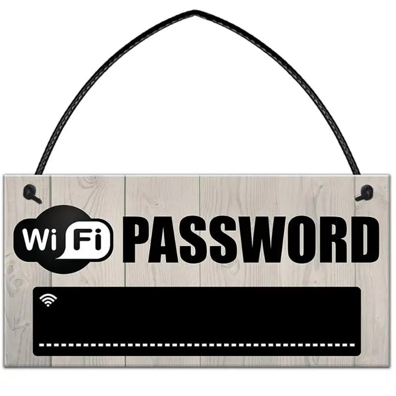 WiFi пароль, подвесная деревянная доска, деревянная доска для приема, подвесная табличка, Wifi пароль, вывески, магазин, домашнее украшение для бара и вечеринки