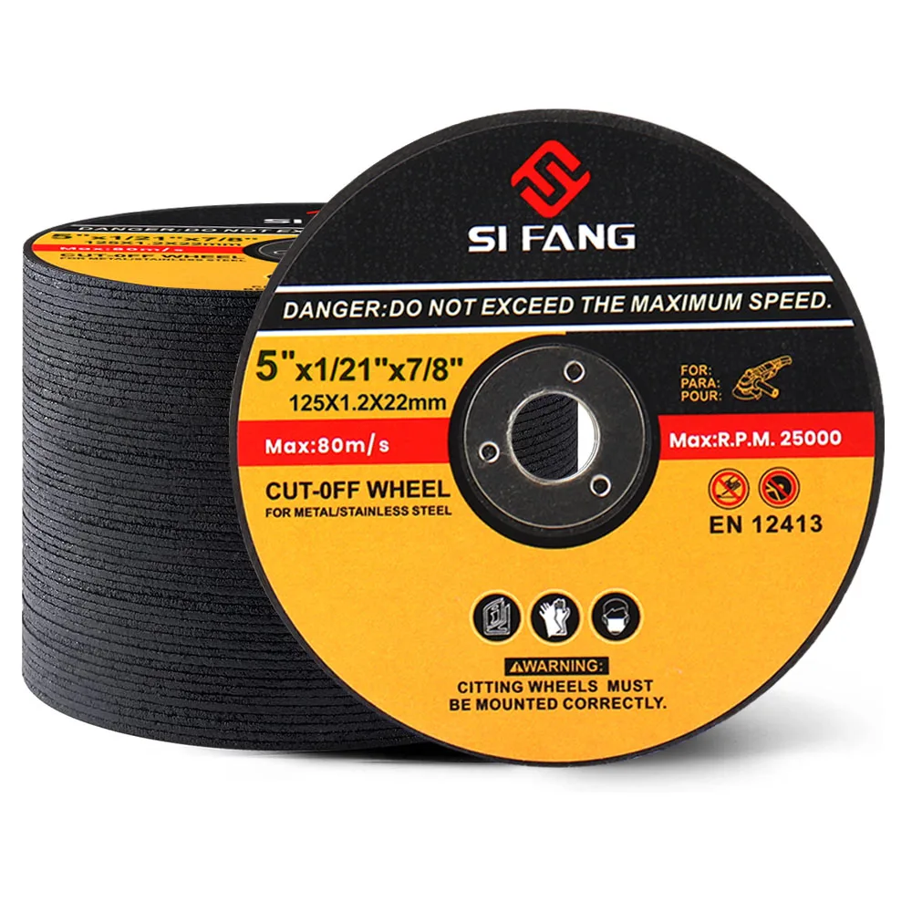 Sanding Disc Cutting Disc Grinding Disc Abrasive Wheel Grinding Wheel Sanding Flap Disc 5Pcs-50Pcs 125MM Metal Stainless Steel Cutting Discs Cut Off Wheels Flap Sanding Grinding Discs Angle Grinder Wheel
