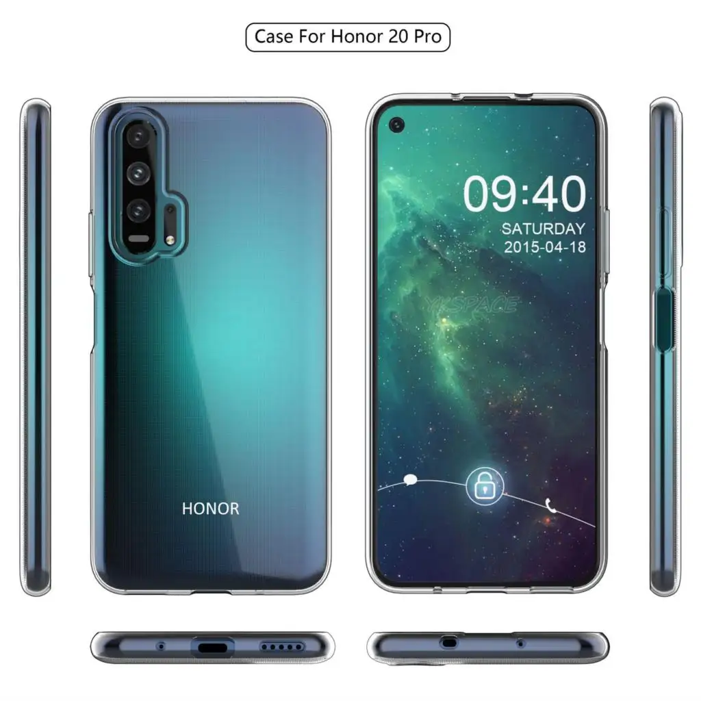 Ultra Thin Transparent Silicone Phone Case - Soft TPU Cover