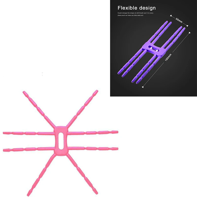 Универсальный держатель-подставка для планшета с пауком, регулируемая ручка, автомобильный стол, подставка для телефона, крепление для IPhone, samsung, huawei - Цвет: 7