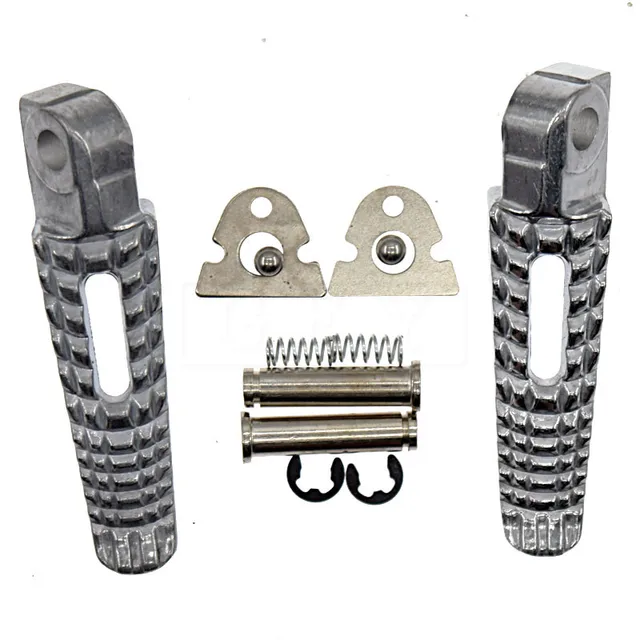 Motorcycle Rear Foot Pegs Footrest Pedal Fits For Suzuki GSXR600 GSXR750 GSXR1000 B-King (Rear Pegs-Black) In | Whizz