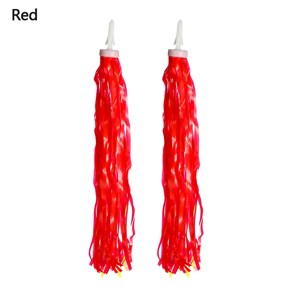 Vibrant Handlebar Tassel Streamers for Bikes and Scooters - Fun Cycling Accessories for Kids