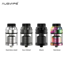 Augvape Впускной двойной RTA 4,2 мл/5,8 мл Vape Танк двухслойный распылитель 26 мм Leekproof сверху в сторону воздушный поток Топ наполнение электронной сигареты