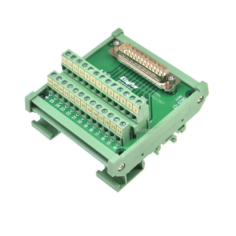 conversor din rail montagem 1pc 03