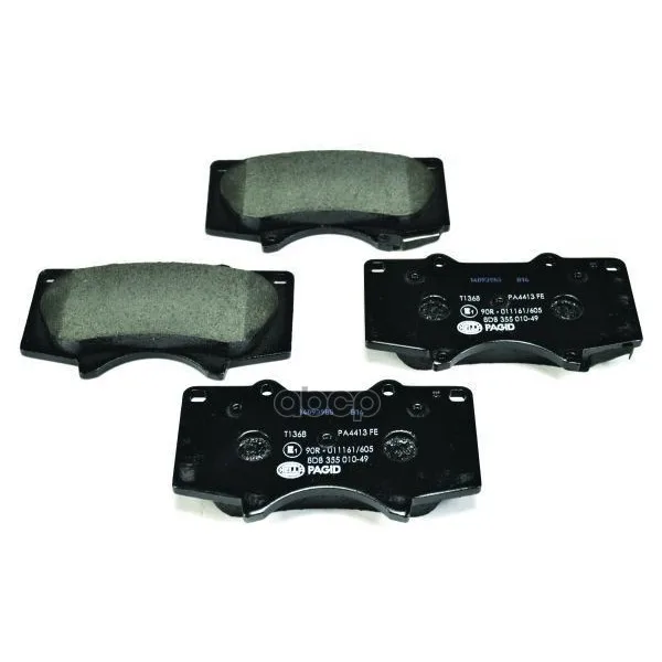Колодки Тормозные Toyota Lc 120 4.0/3.0d/Mitsubishi Pajero 06 Передние Pagid 8db355010491 Pagid арт. 8DB355010491