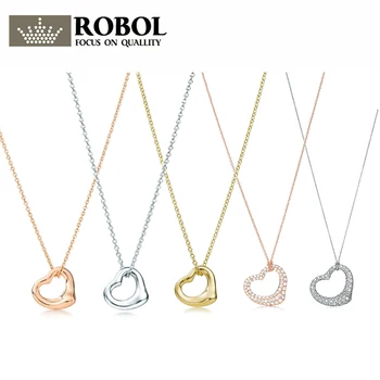 

High Quality 1:1 TTFF 925 Sterling Silver Love Classic Necklace Jewerly Original Design Model Exquisite Craftsmanship.