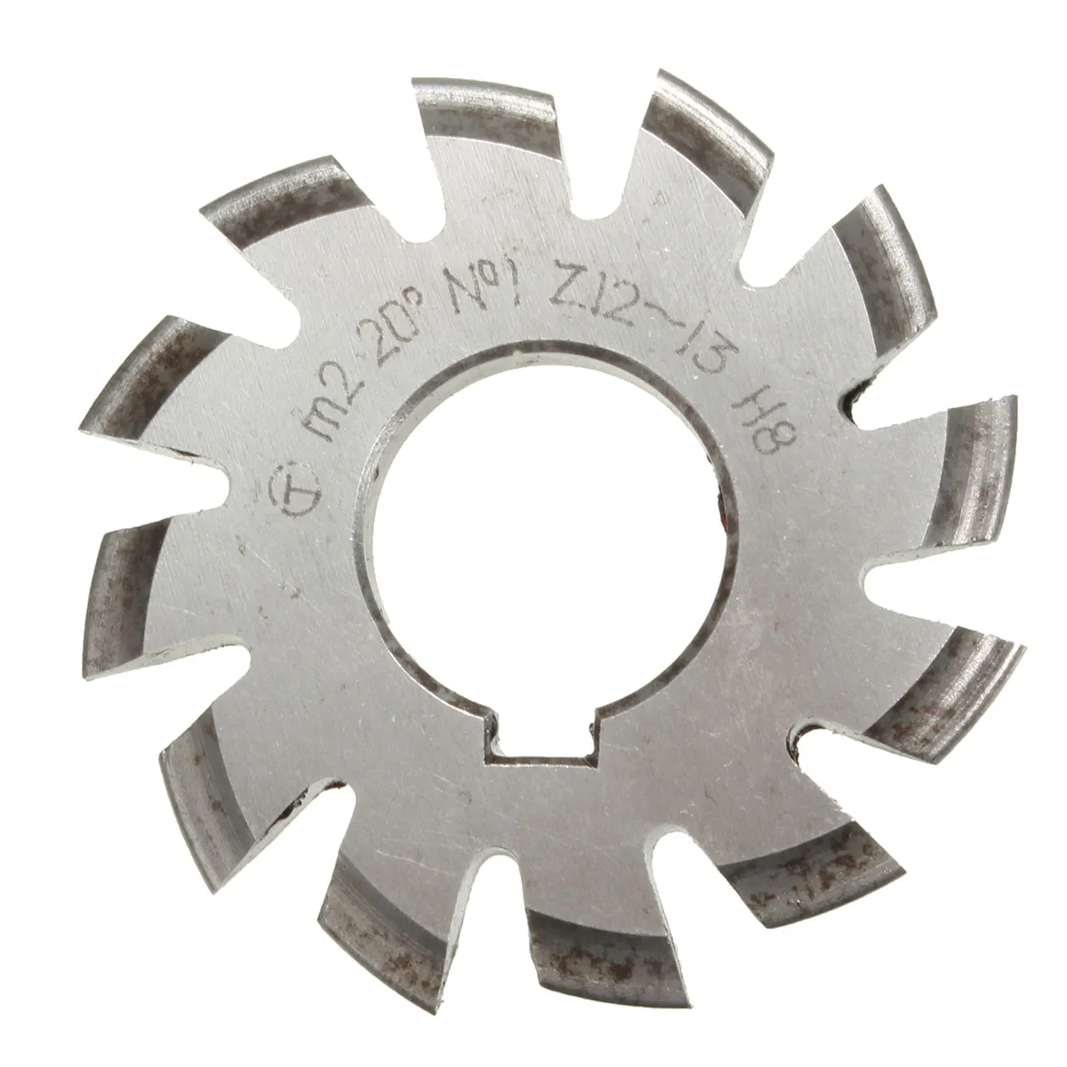 Module 2 M2 PA20 Degrees Bore High Speed Steel Milling Cutter Tools Milling Cutter Gear Cutting 22mm #1-8 HSS Involute Gear face milling tool set