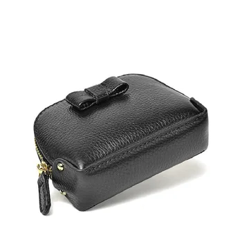 

woman pocket wallet simple bow-knot short hand leather Fashion Chain Female Square Bag lykj-yx