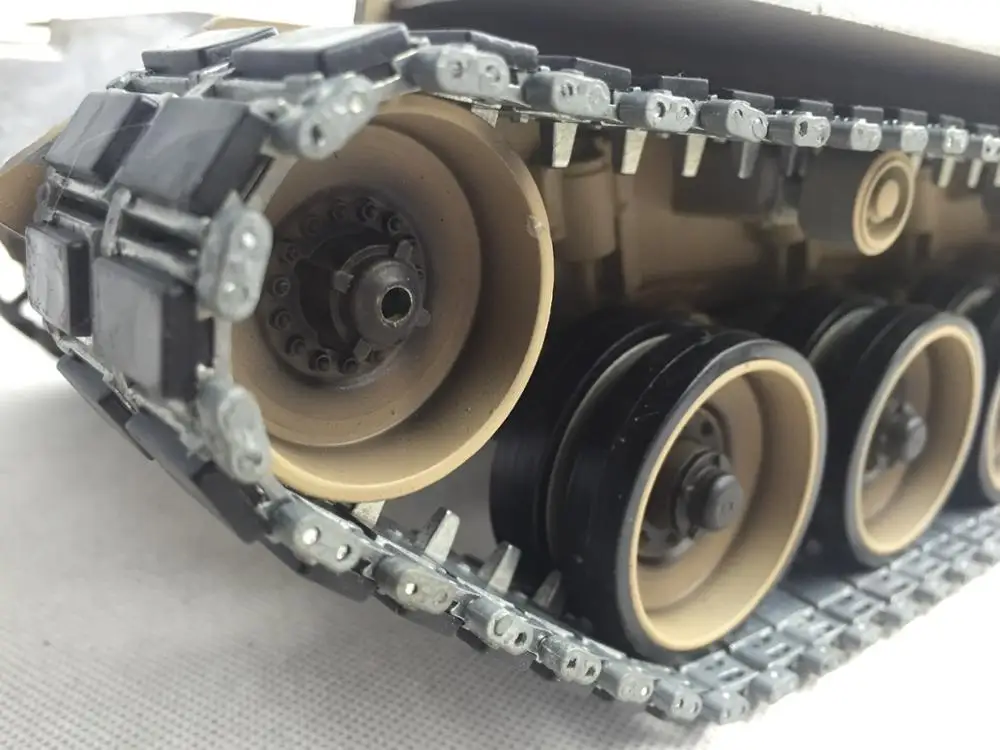 Leopard2A6 Радиоуправляемый Танк 3889 Ver2 полностью металлический шасси 1/16 Камо желтый TH00942