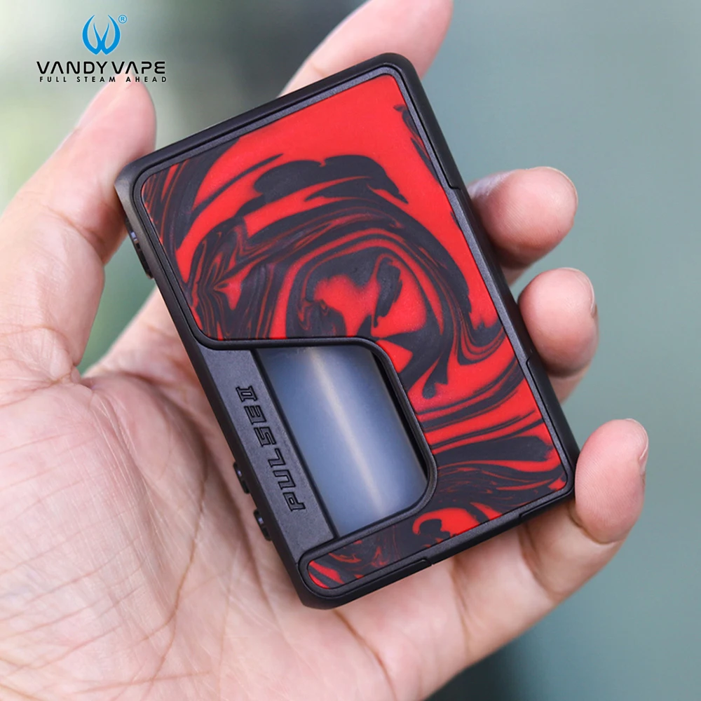 Оригинальный бокс мод Vandy Vape Pulse V2 вейп с питанием от одной батареи 18650 бутылкой 7