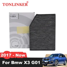 

TONLINKER Cabin Filter 64119382885 For Bmw X3 G01 2017 2018 2019 2020 2021 2022-Now xDrive 20d 20i 30i ATM 30d M40d M40i Model