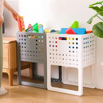 

Dirty Clothes Storage Basket Foldable Storage Basket Household Clothes Storage Basket Sundries Toy Storage Case for Toilet