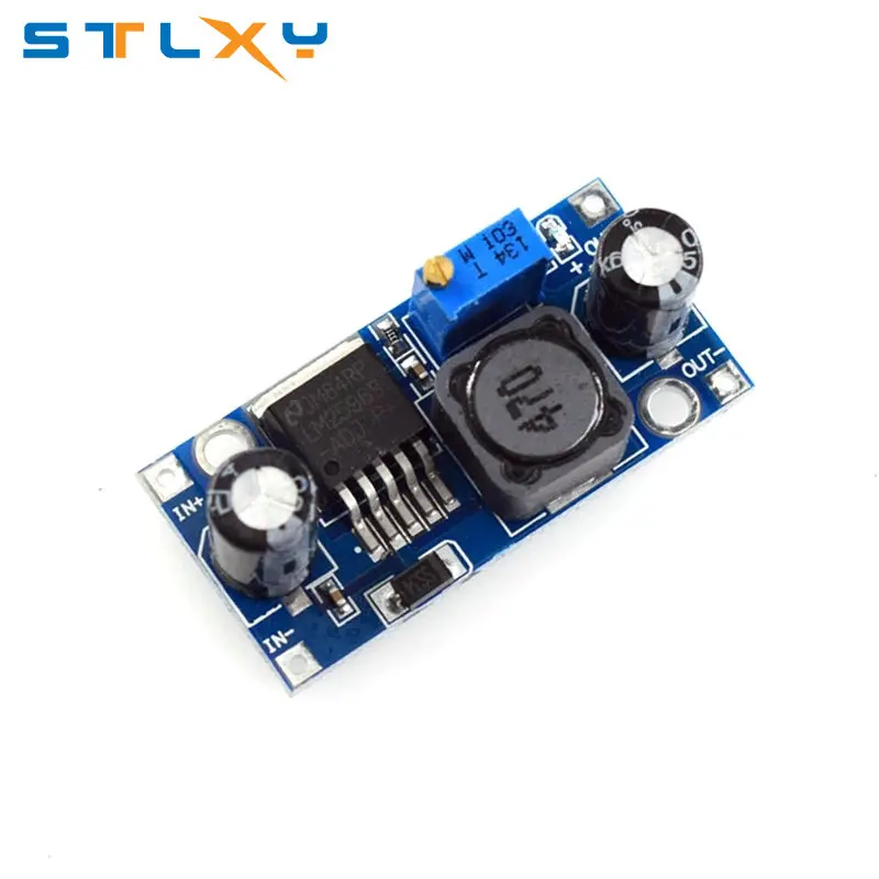 LM2596 LM2596S ADJ 전원 공급 장치 모듈 DC-DC 스텝다운 모듈 5V/12V/24V 가변 전압 조정기 3A DIP