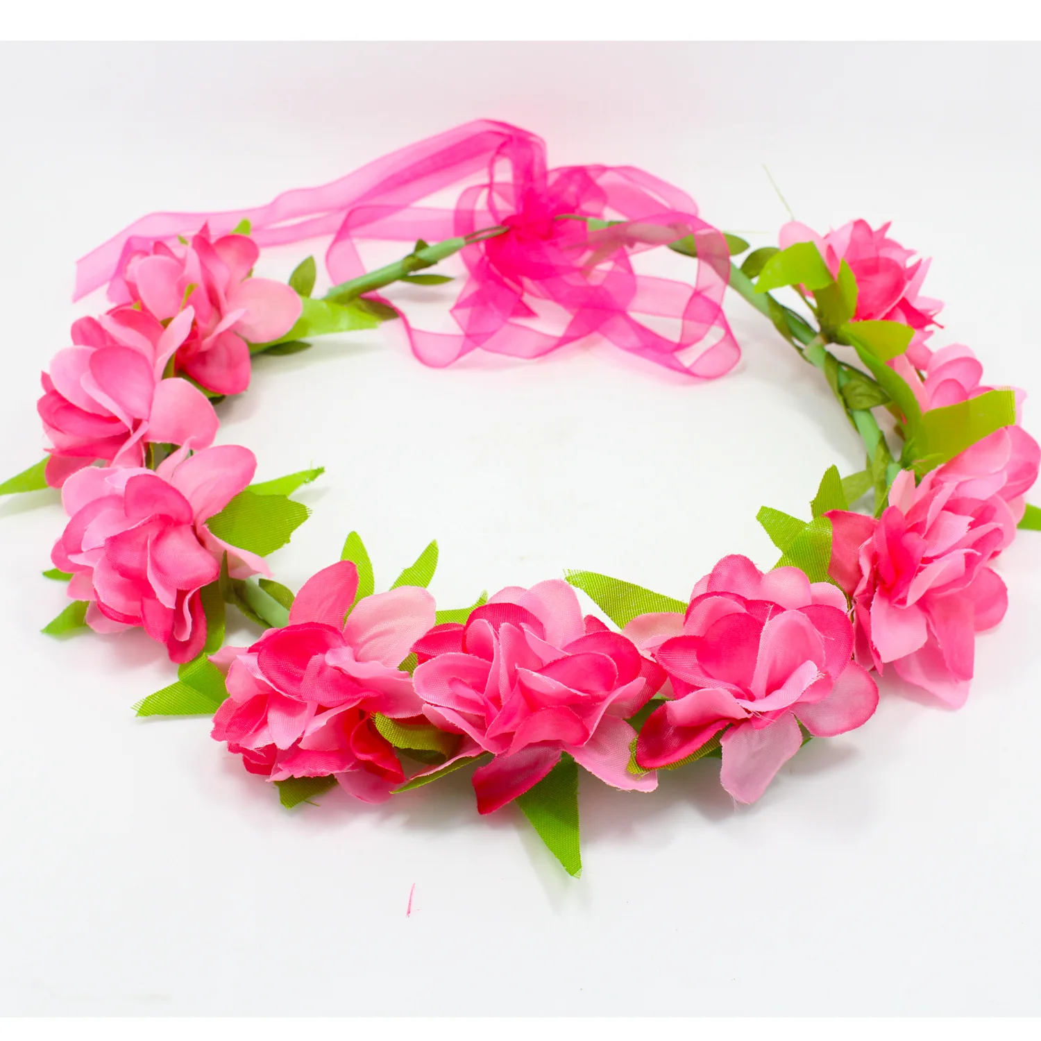 flower crown Купальный костюм русалки для девочек с хвостом/без монофина; Карнавальный костюм для детей с хвостом русалки Ариэль; детский купальный костюм для костюмированной вечеринки - Цвет: flower crown