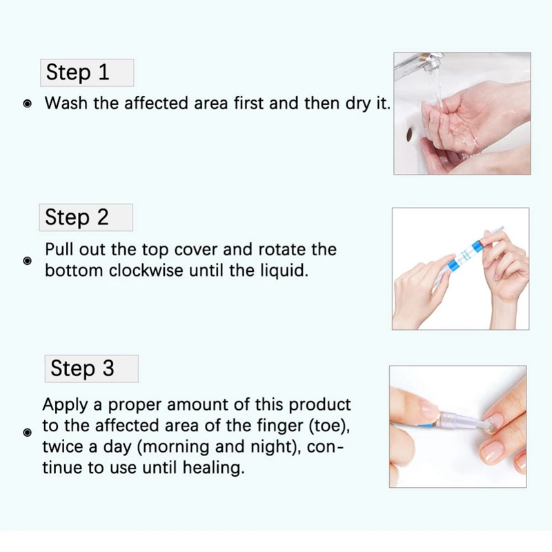 Восстанавливающая жидкость для ногтей устранение грибка для ногтей Удаление онихомикоза ручка для ухода за ногтями