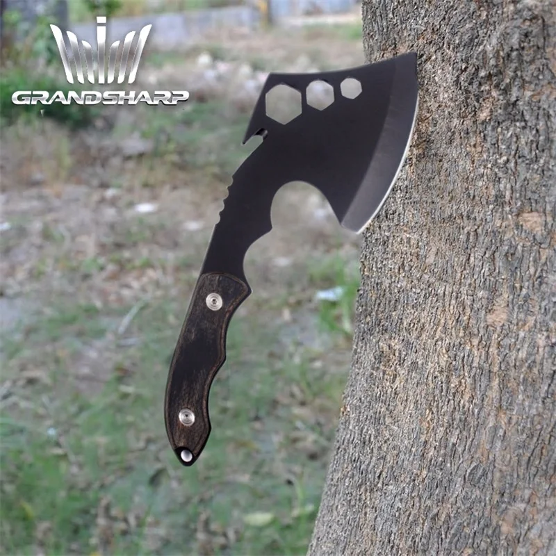 Cleaver knife Tactical Axe Tomahawk Army Outdoor Hunting Camping Survival Machete Axes Hand Tool Fire Axe Hatchet Axe Wrench 3