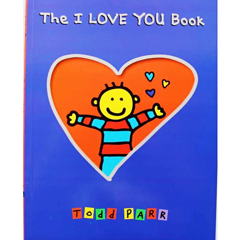 Книга с надписью I LOVE YOU тодд парр | Игрушки и хобби