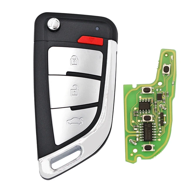 Xhorse Universal XEDS XEMQB XEKF20 XEFK21 XELEXO VVDI Super Remote with Electronic Super Chip Car Key 1/3/5pcs for VVDI Machine car remote key car key
