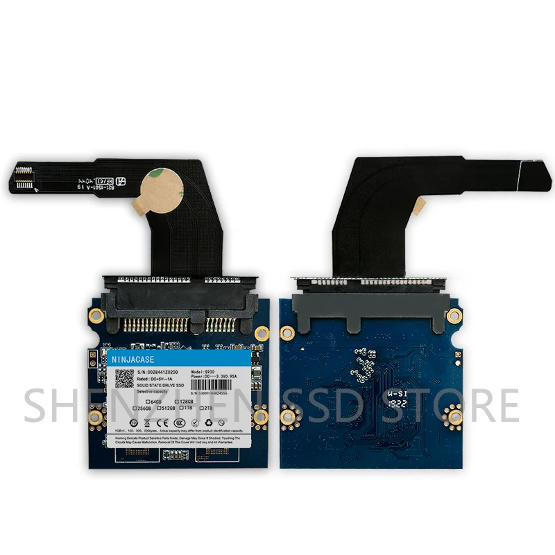 SODIAL R Neue SSD SATA Festplatte Netzkabel Flexkabel Kit fuer Apple Mac Mini A1347 821-1501-A