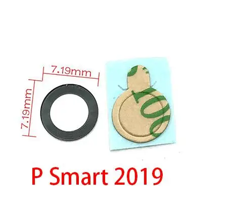 Стекло для камеры huawei Y5 Y6 Y7 Pro Y9 Prime P Smart задняя камера стекло объектив с клеем - Цвет: P Smart 2019
