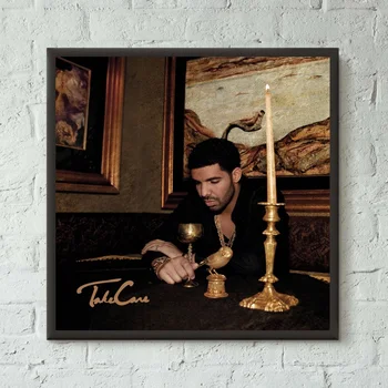 

Drake Take Care Music Album Cover Art Canvas Poster Home Wall Decor (No Frame)