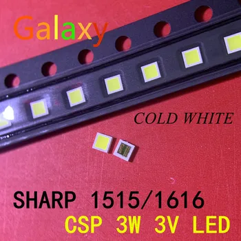 

200pcs For SHARP LED LCD Backlight TV Application LED Backlight 3W 3V CSP 1515 1616 Cool white for TV Application
