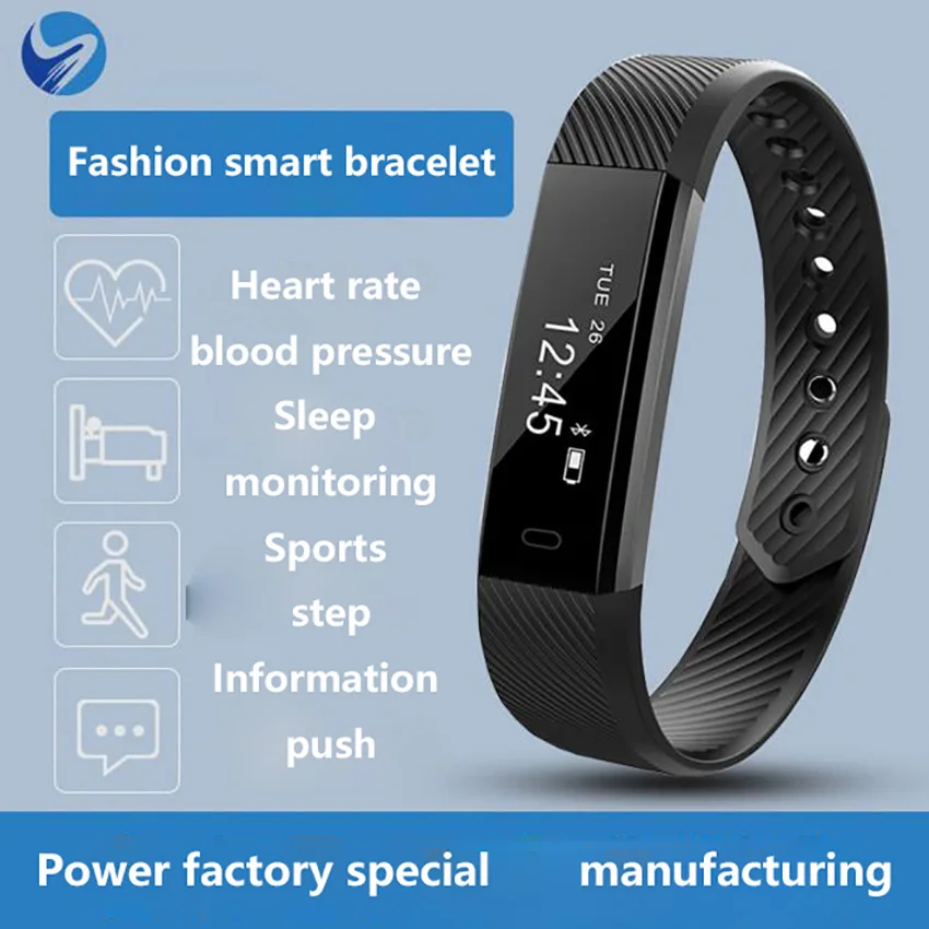 

Smart band Pedometer Bracelet Step Counter Fitness Bracelet Alarm Clock Smart Wristband Men Women Watch PK Fitbits Xaomi Xiomi