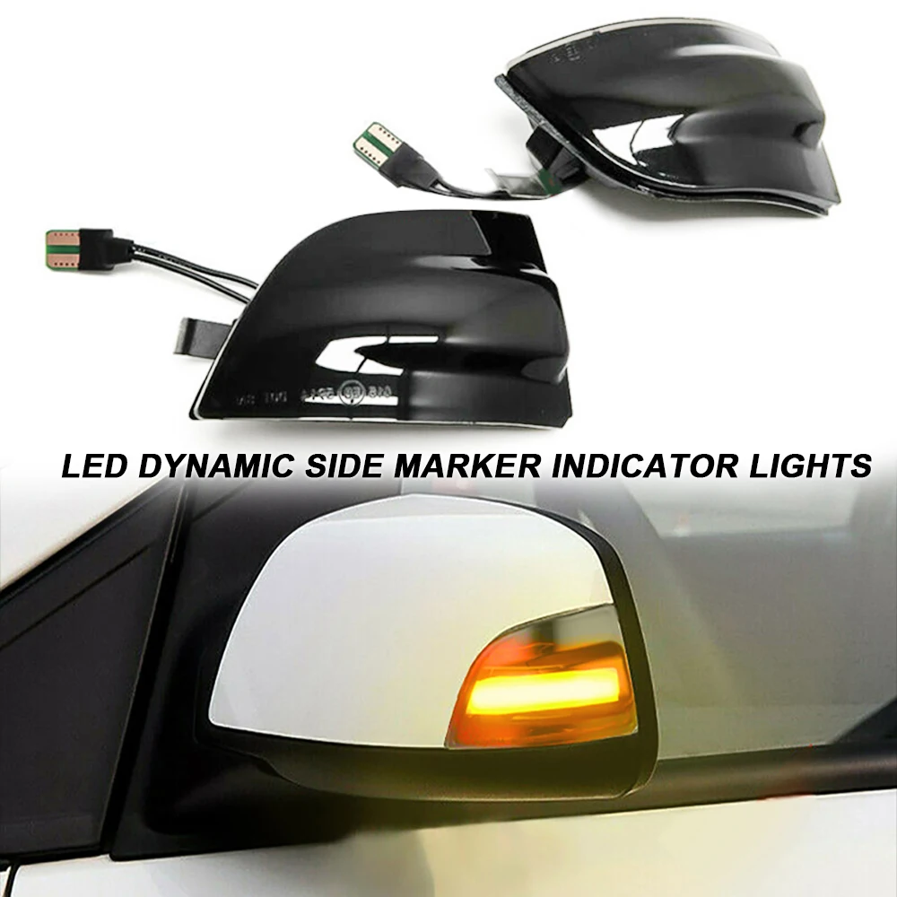 

Car Side Mirror Turn Signal Dynamic LED Lights For Ford Focus 2 MK2 Focus 2 C-MAX Auto Accessories