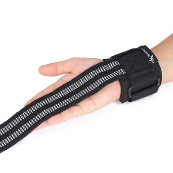 

MOOCY 1 Pair Weight Lifting Straps Heavy Duty Hand Wrist Belt Protection Body Building Grip Strap Brace Band for Weightlifting P