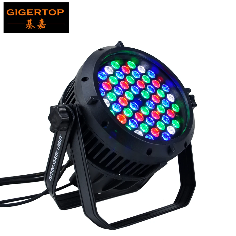Китайский TIPTOP IP65 54x3W RGBW светодиодный водонепроницаемый сценический светильник 8