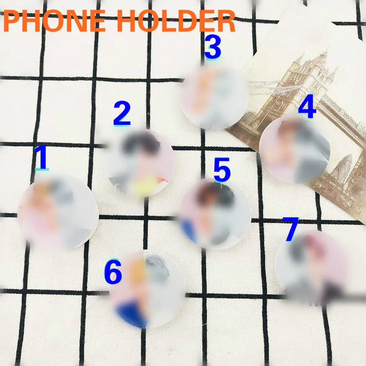 

[MYKPOP]HOT KPOP 360 Degree Rotate Mobile Phone Holder for all Smart Phones, KPOP Bangtan Fans Collection SA19081411